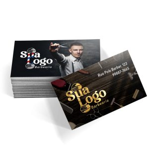 Cartões de visita couchê 300g hot stamping lam fosca fv e hotstamping fr - 4x4 - 100unid